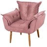 poltrona opala veludo rose