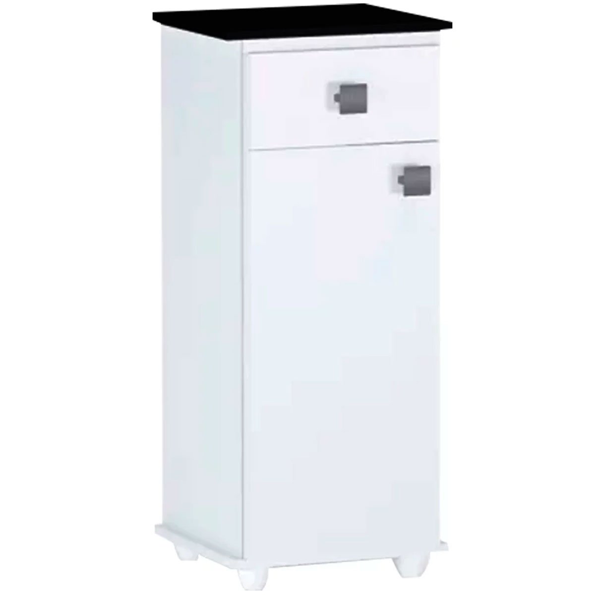 balcao de agua karol 1 porta 1 gaveta branco ajl2
