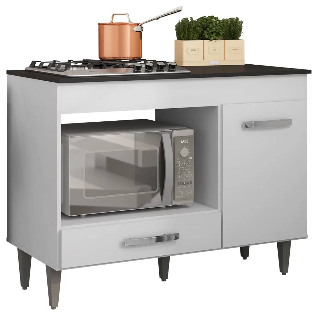 balcao para cooktop carla branco