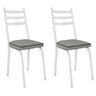 kit 2 cadeira nara 141 branco platina