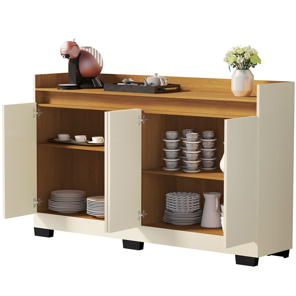buffet real 4 portas perola mel1