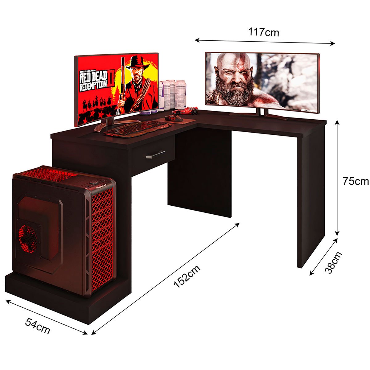gamer extensor p medidas