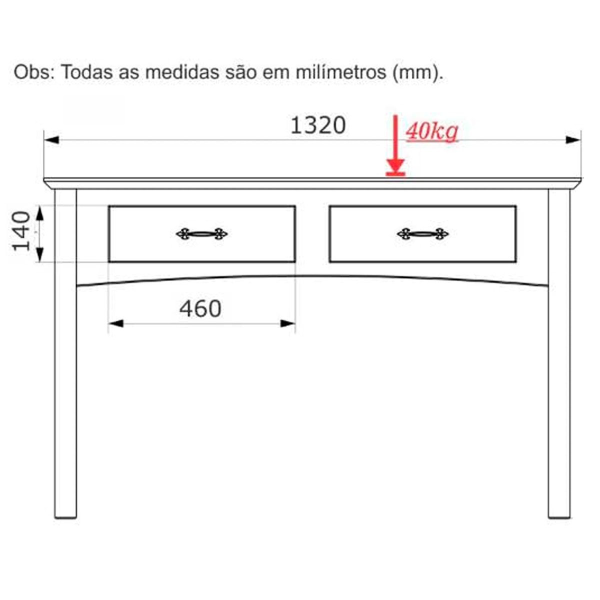 aparador bella 1400 carvalho2