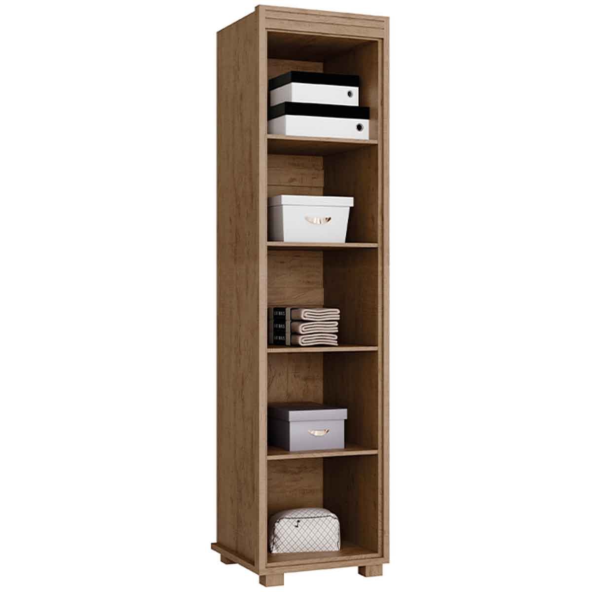 08 armario multiuso 1 porta 4 prateleiras 100 mdf delta