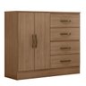 lite 2 portas oak