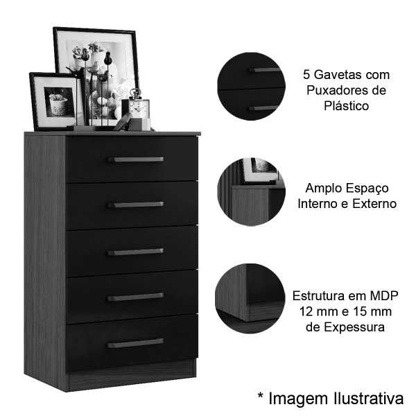 comoda 5 gavetas 04