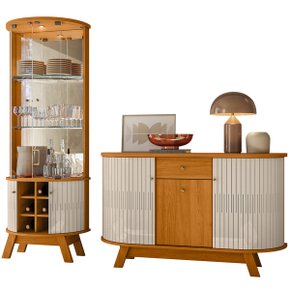 cristaleira marinho e buffet brianza cinamomo off