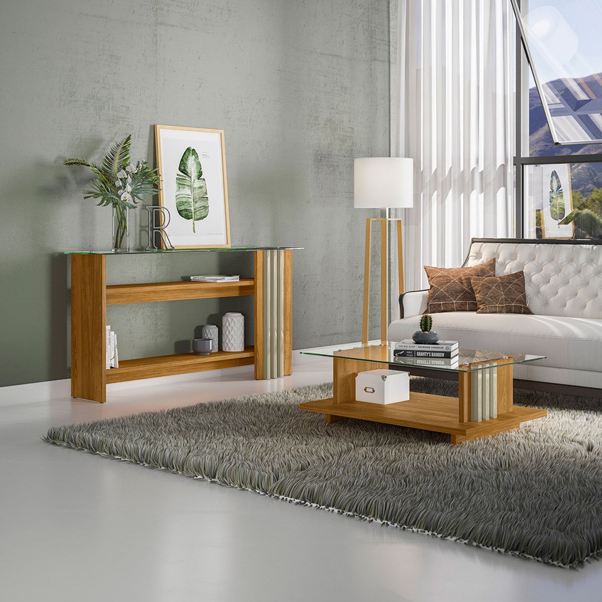 aparador e mesa de centro foz cumaru opala1