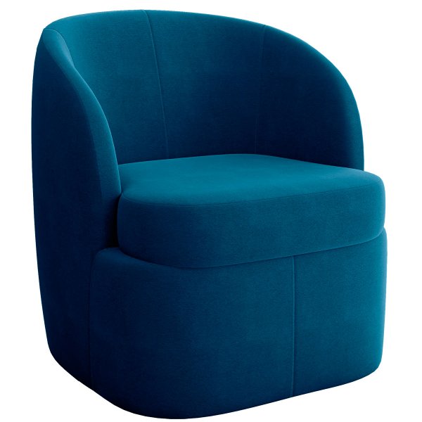 poltrona carrara veludo azul ta 7028 2