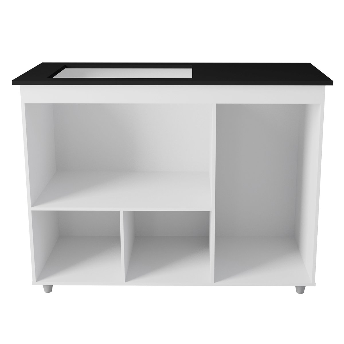 03 balcao cooktop 3 portas mdp dobradicas metalicas pes anita