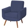 poltrona turim veludo azul ta 7028