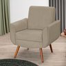 poltrona turim veludo bege ta 7074 1