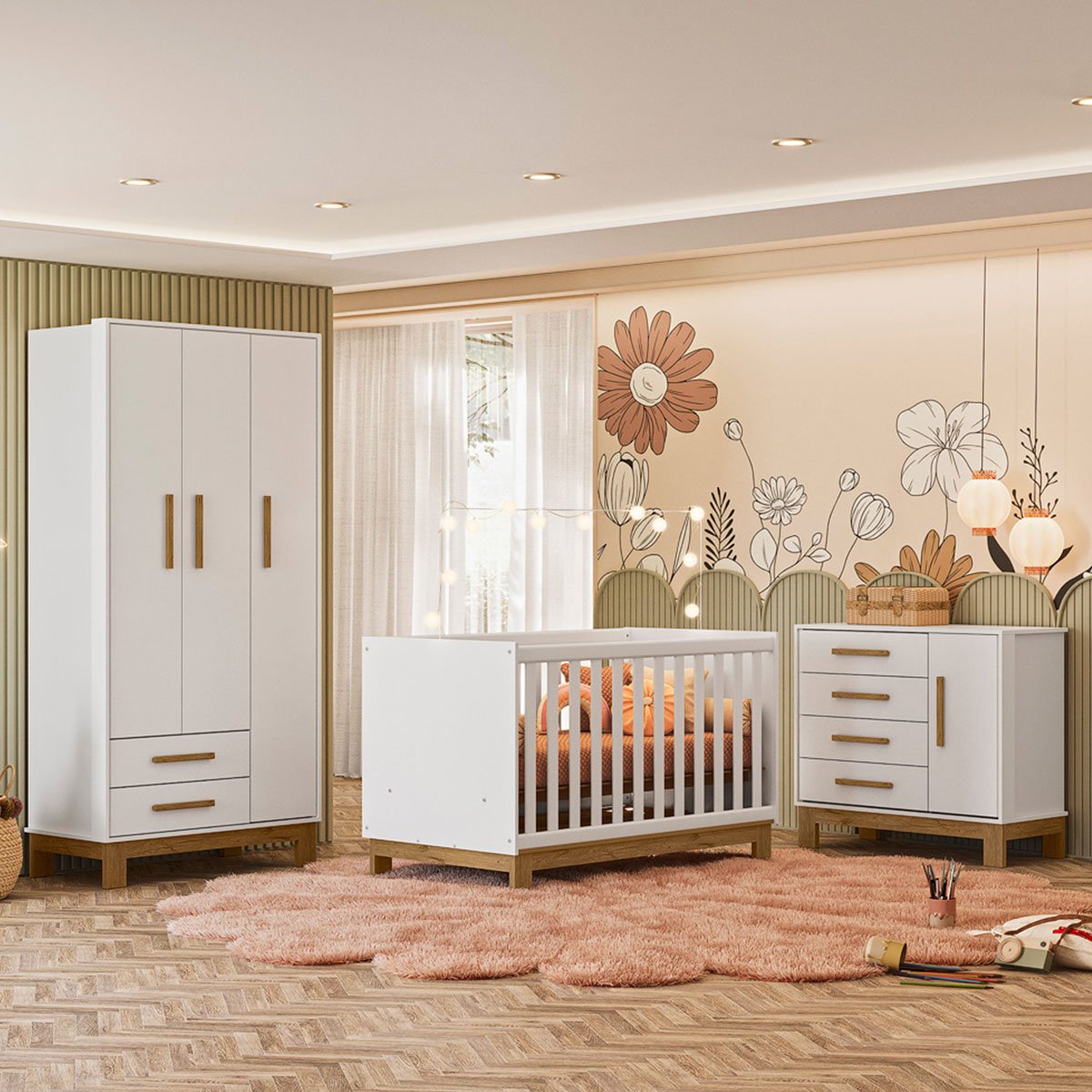 quarto infantil q encato slim branco