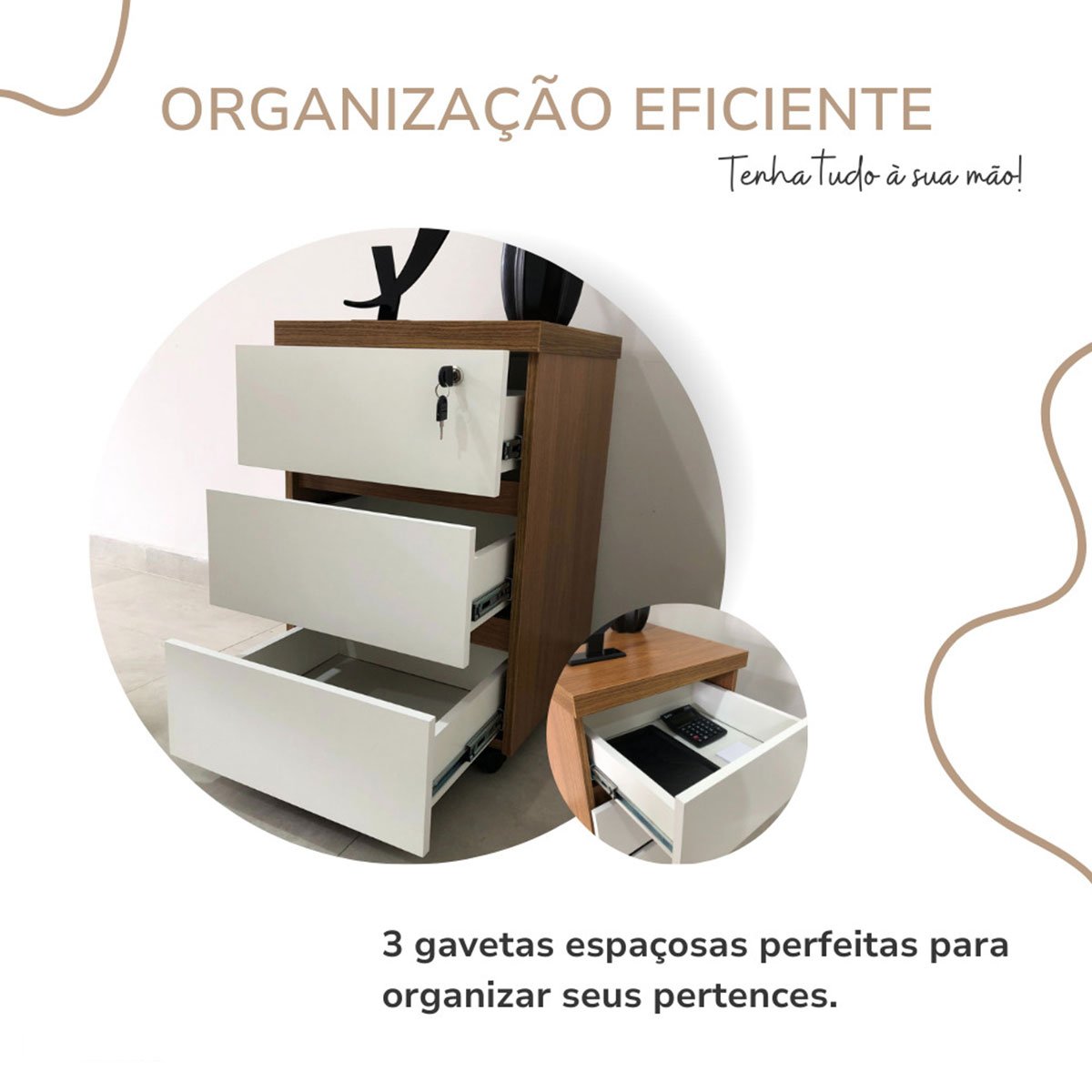 gaveteiro y37 branco det3