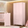 guarda roupa 3 portas pe doce sonho rosa3