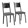 conjunto 2 cadeiras 151 preto platina 2