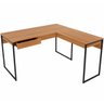 mesa para escritorio angular me4157 amendoa preto1