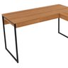 mesa para escritorio angular me4157 amendoa preto2