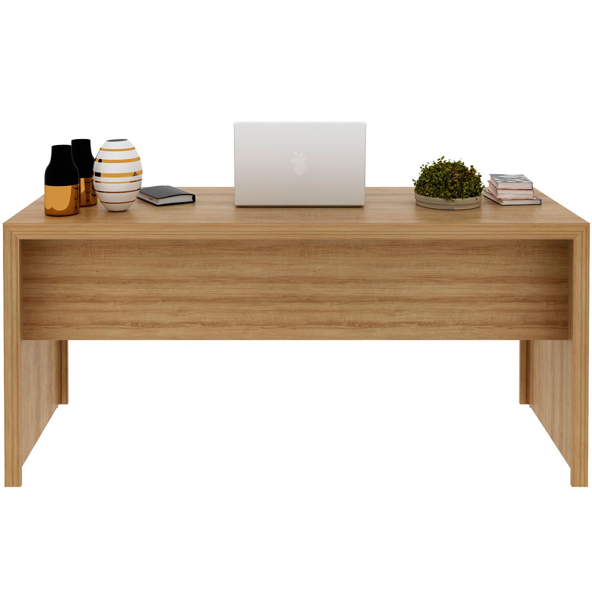mesa para escritorio me4109 amendoa2