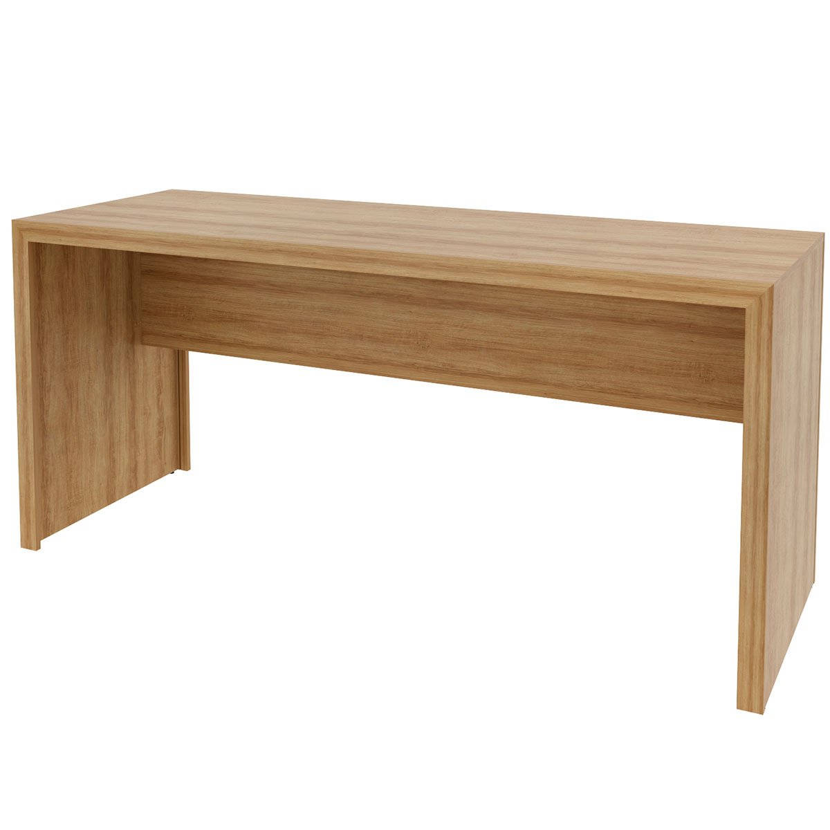 mesa para escritorio me4109 amendoa4