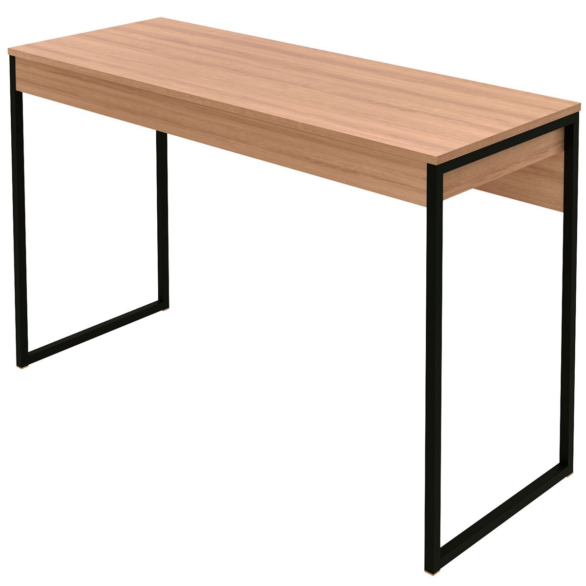 mesa para escritorio me4160 amendoa preto1