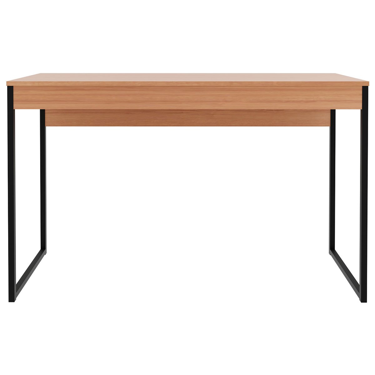 mesa para escritorio me4160 amendoa preto2