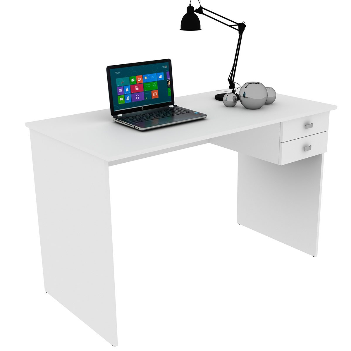 mesa para escritorio me4165 branco