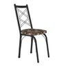 cadeira 143 preto mosaico palha
