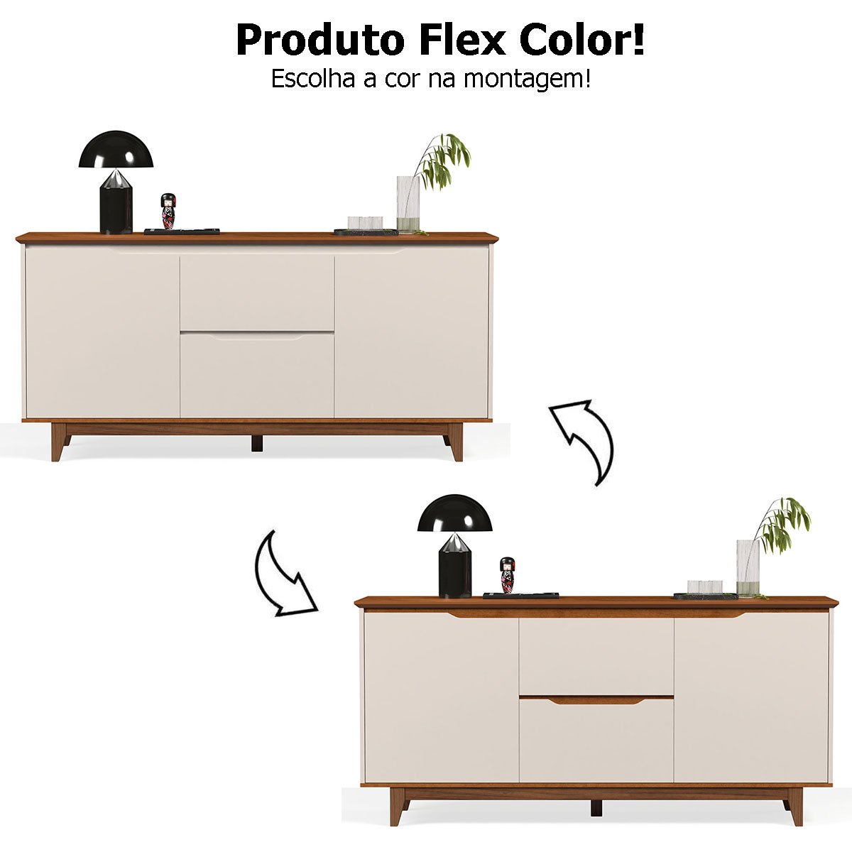 flow 2 portas off white flex color
