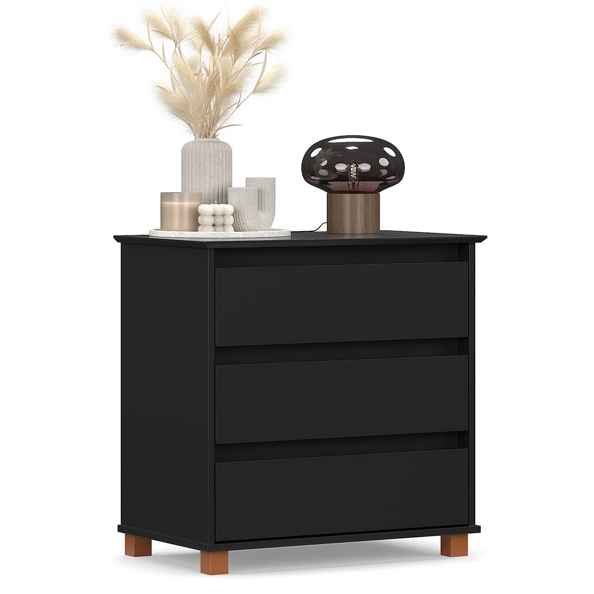mini comoda preto