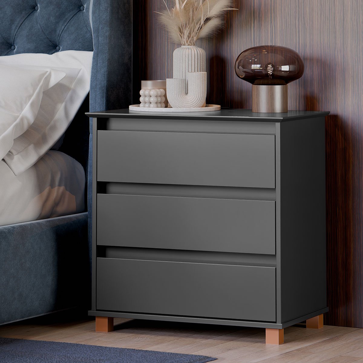mini comoda preto ambiente
