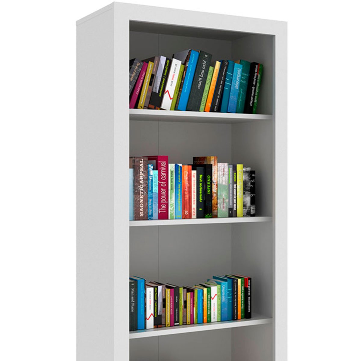 estante armario alta livreiro multiuso office 5 prateleiras me4104 branco4