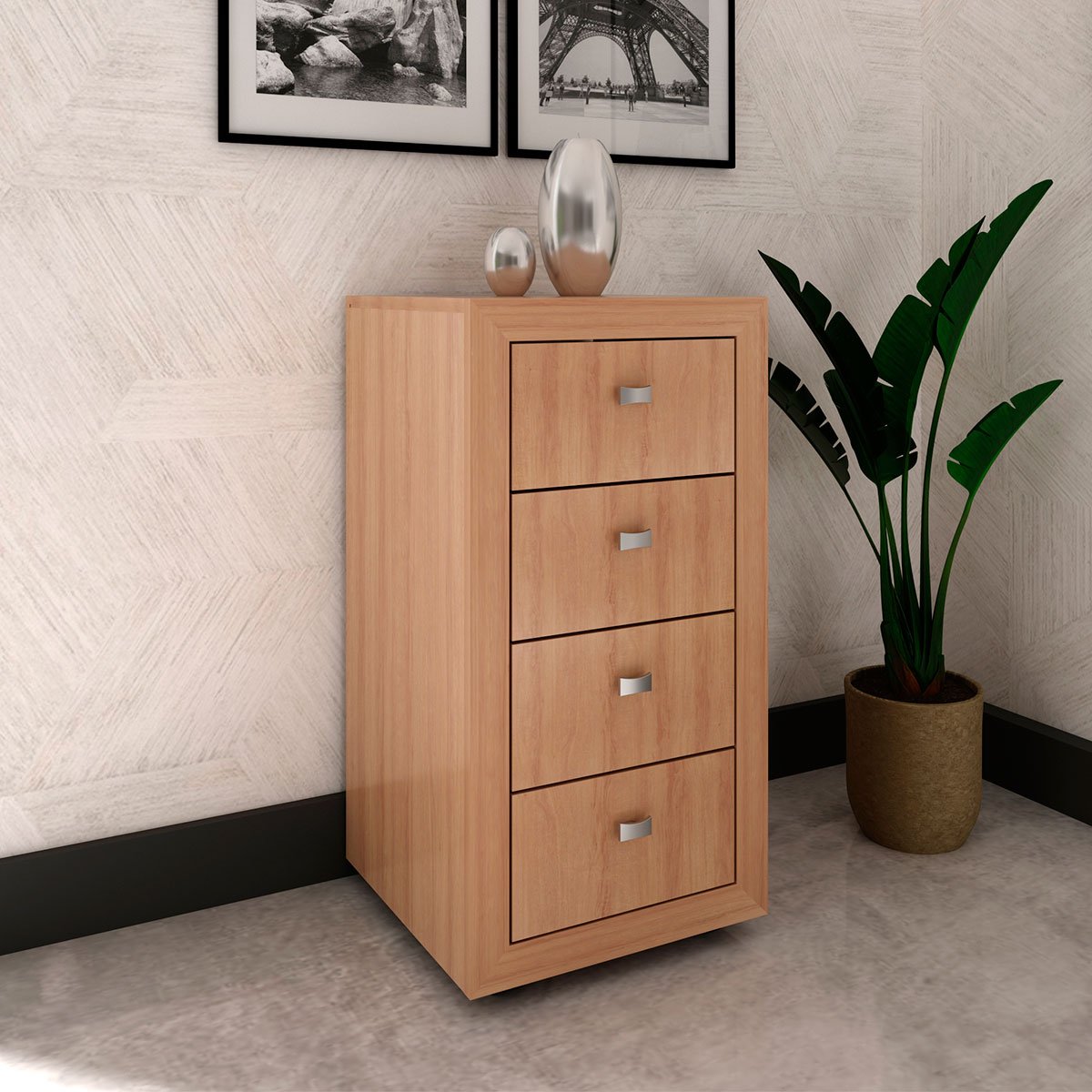 gaveteiro com 4 gavetas me4133 amendoa2