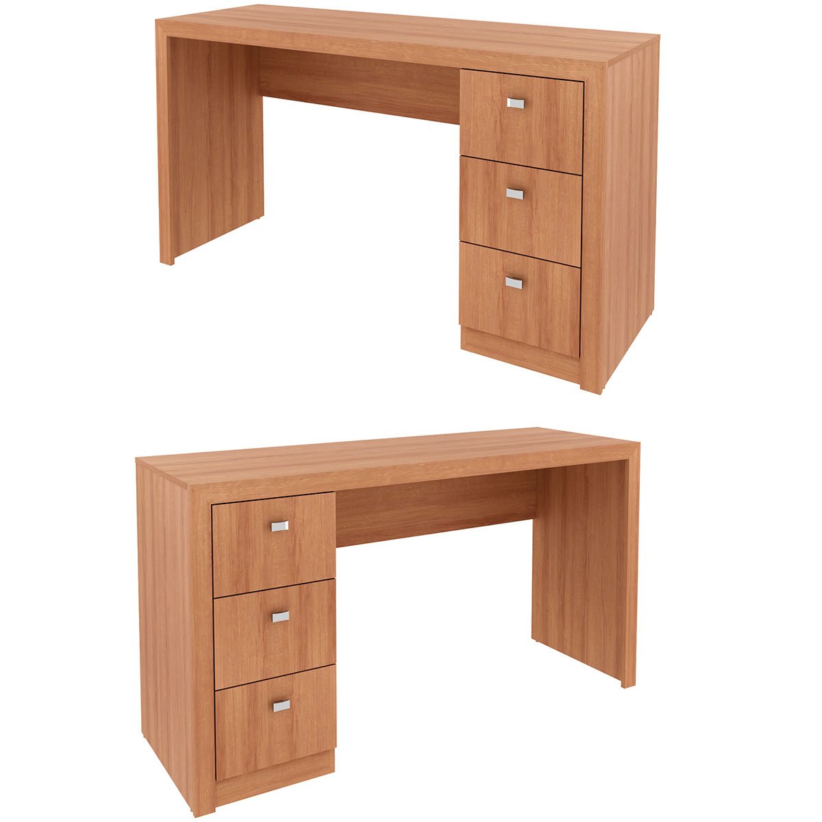 mesa para escritorio me4102 amendoa3