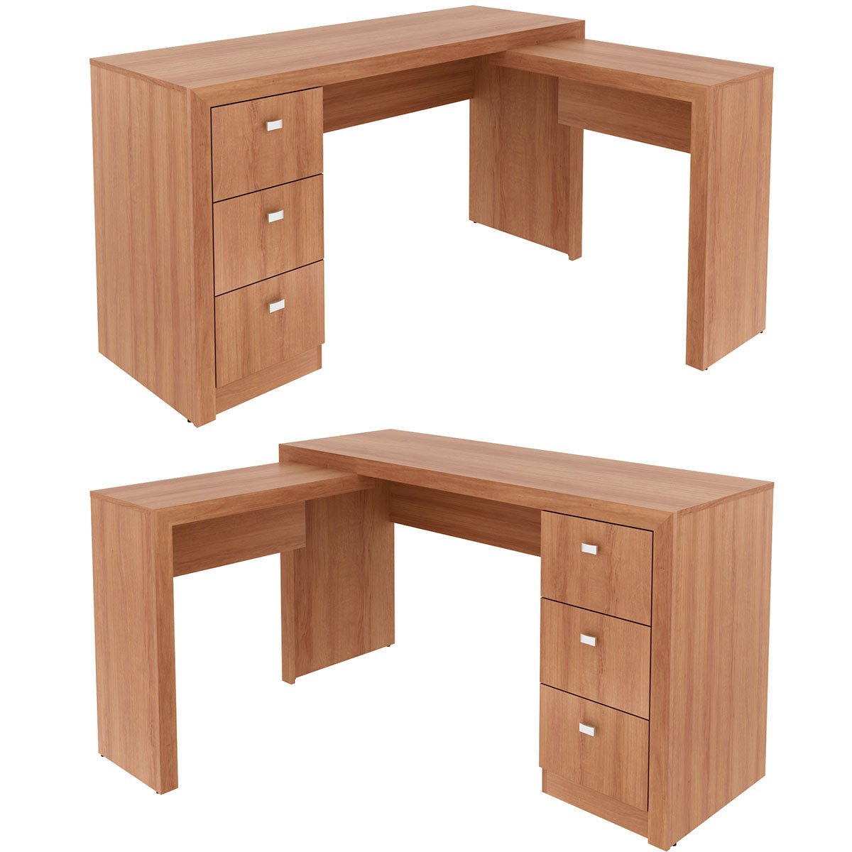 mesa para escritorio de canto me4101 amendoa2