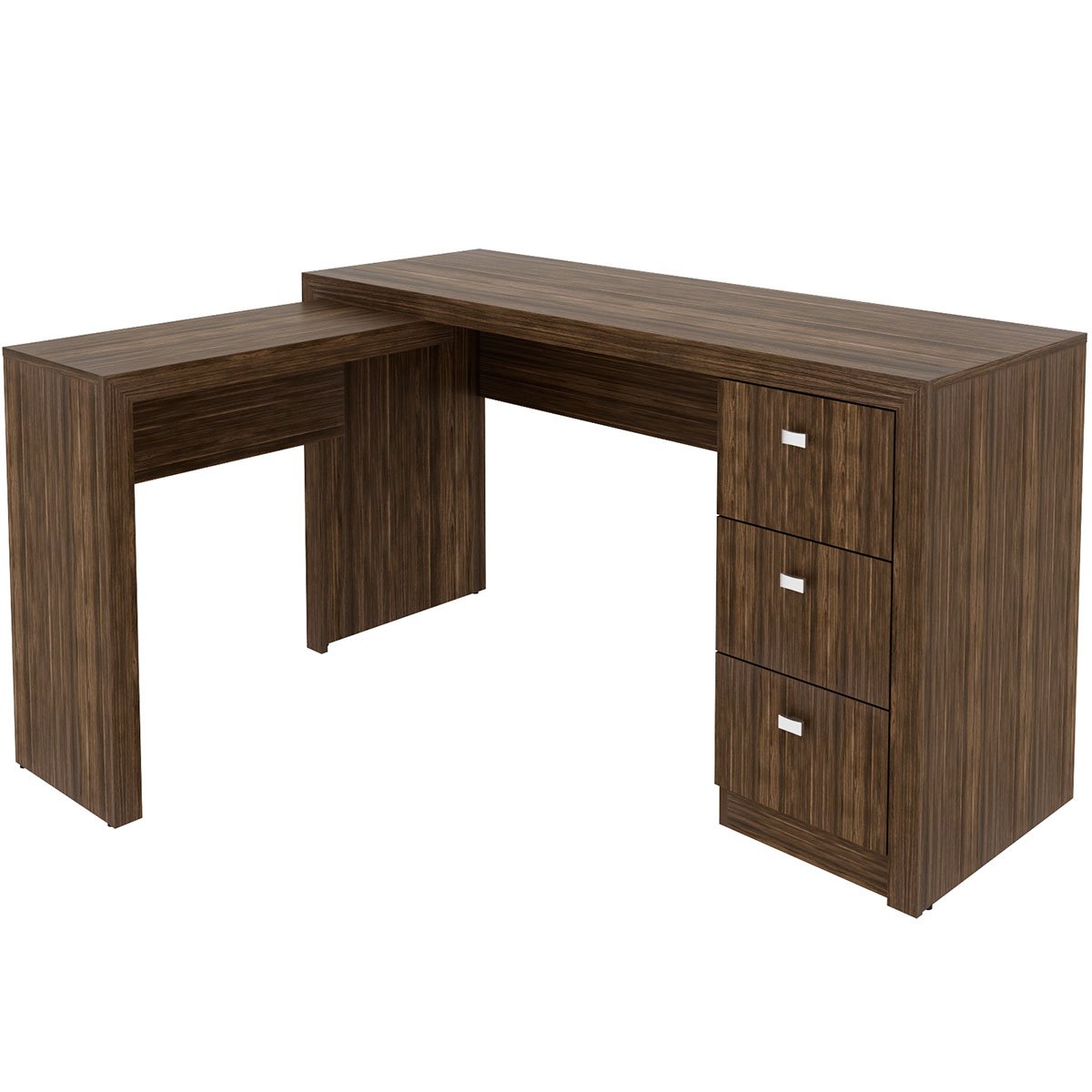 mesa para escritorio de canto me4101 nogal3