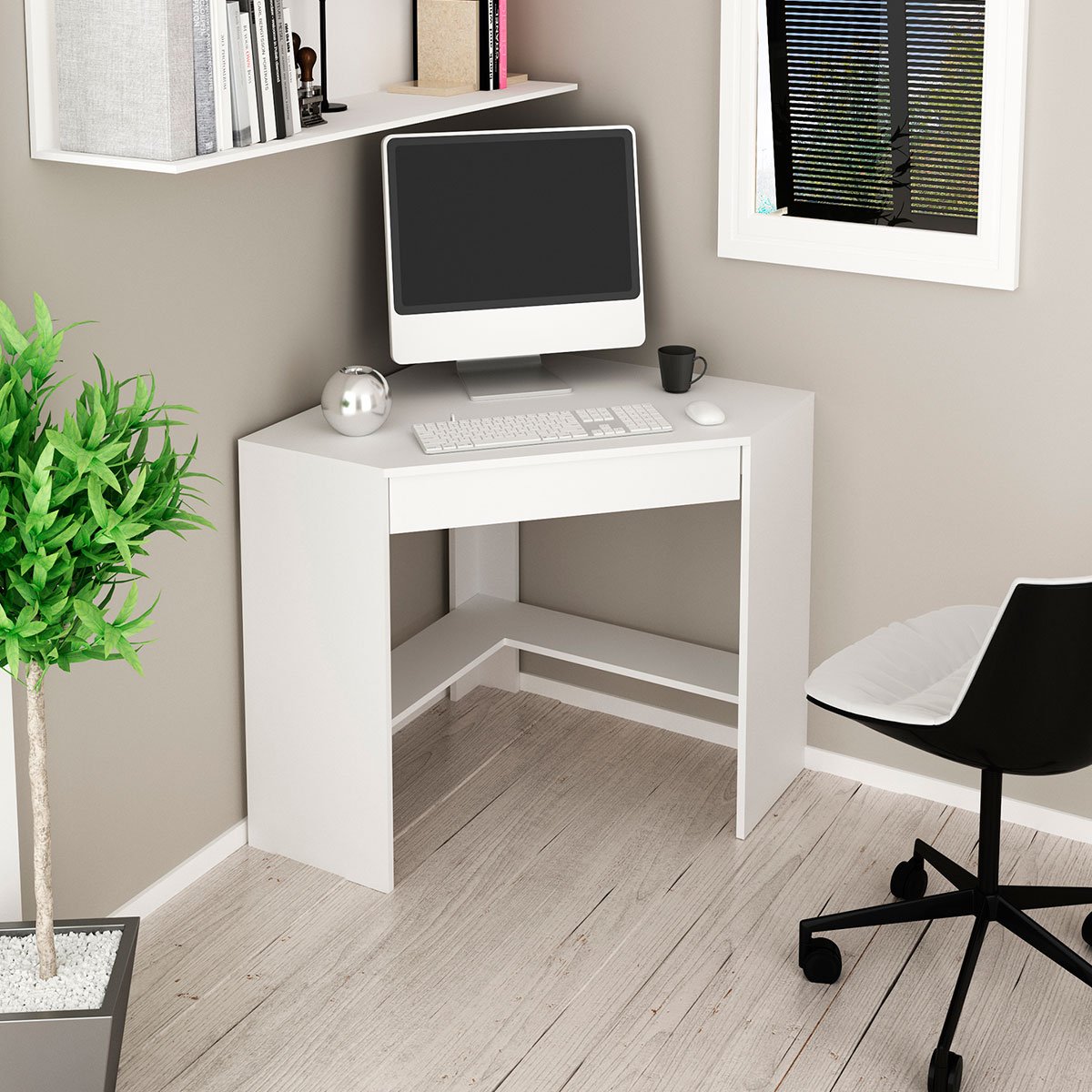 mesa para escritorio de canto me4169 branco7