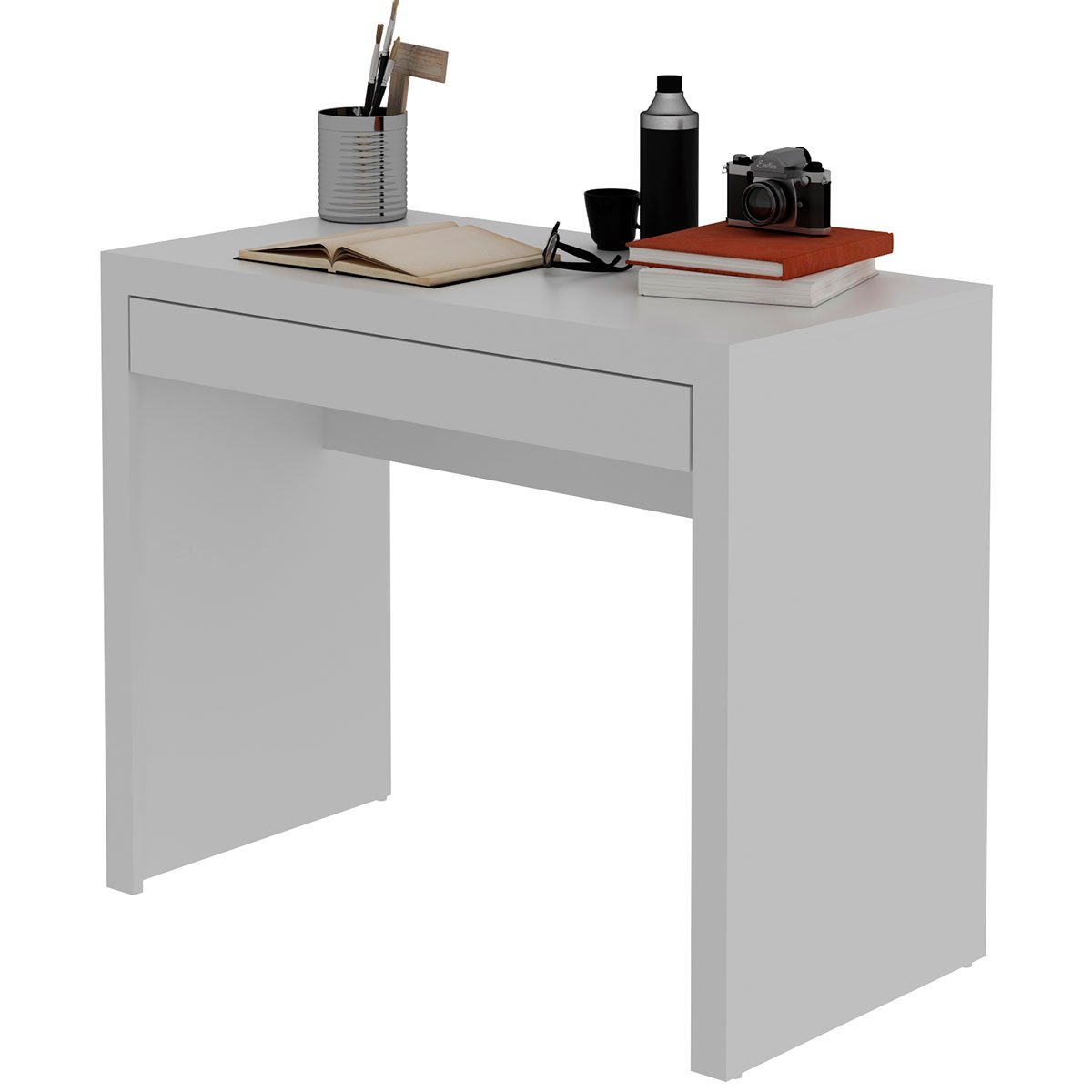 escrivaninha para escritorio me4107 branco