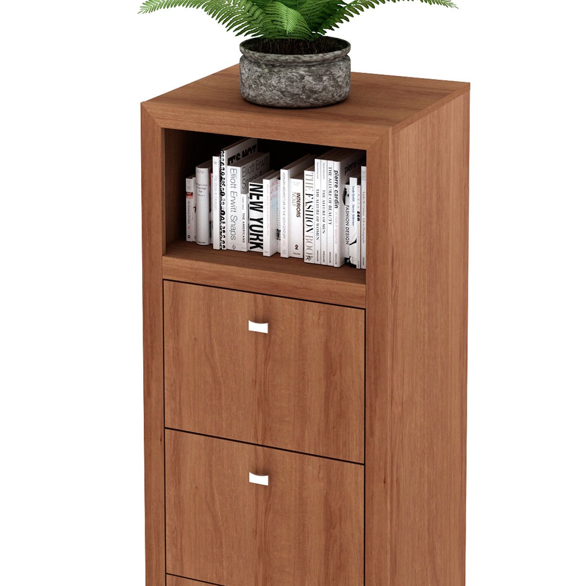 armario arquivo me4118 amendoa2