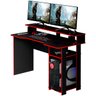 mesa gamer me4153 preto vermelho