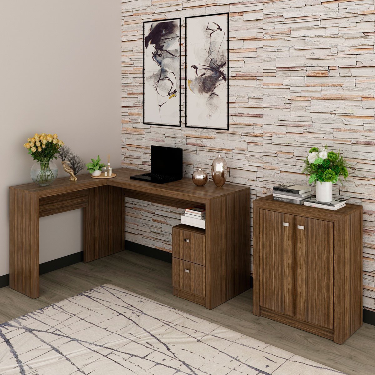 conjunto 42 me4103 me4129 nogal