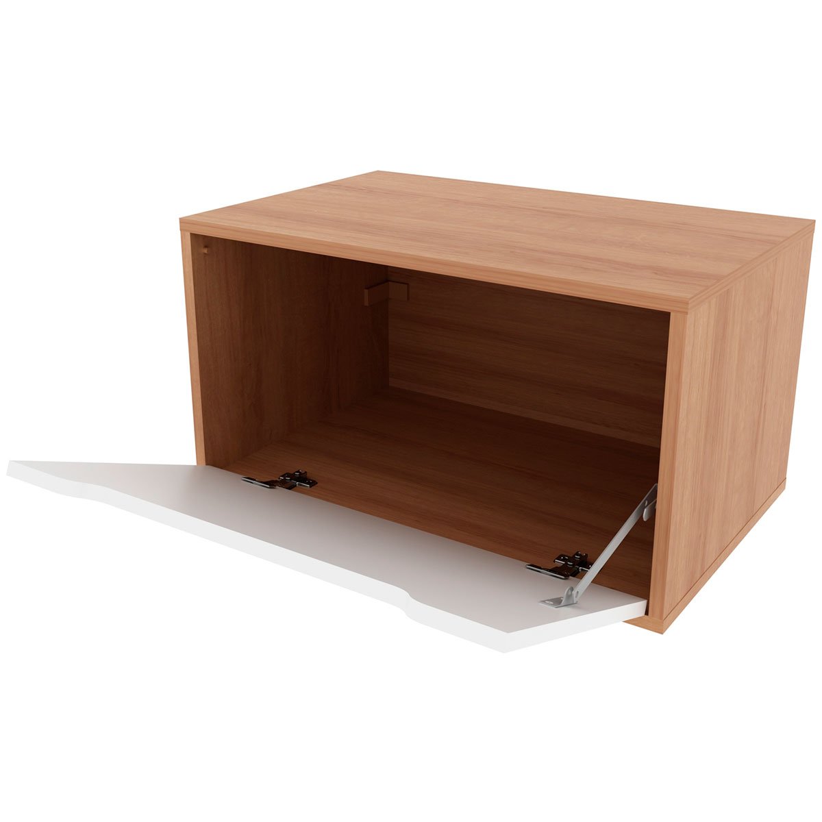02 gabinete de banheiro 60 cm com 1 porta basculante
