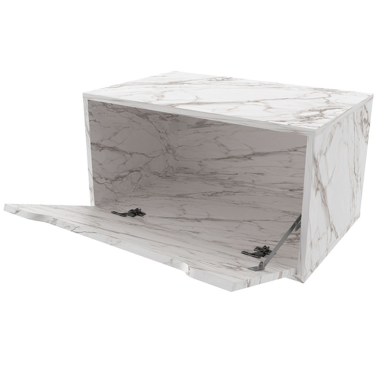 11 gabinete de banheiro 60 cm com 1 porta basculante