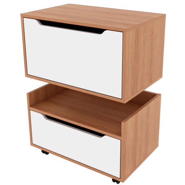 01 kit balcao e gabinete de banheiro 1 porta 1 gaveta e rodizio