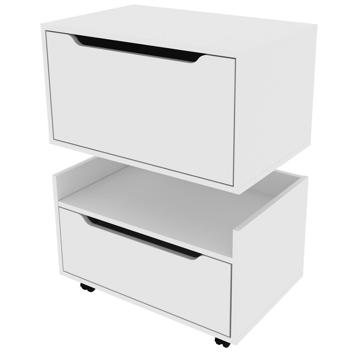 03 kit balcao e gabinete de banheiro 1 porta 1 gaveta e rodizio