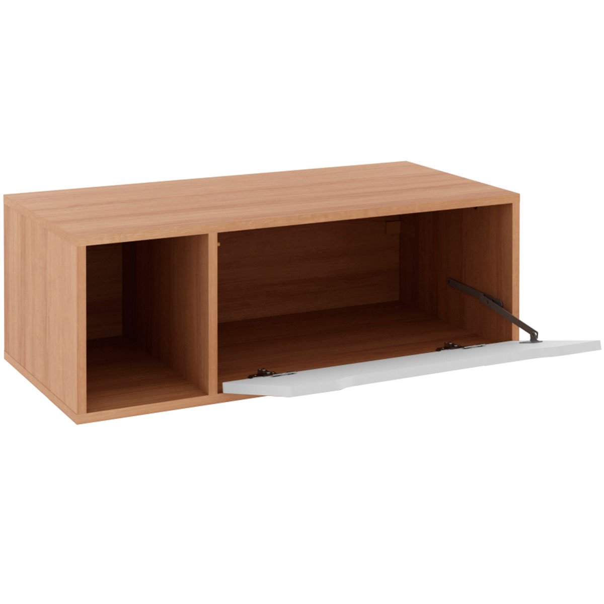 02 gabinete de banheiro 80 cm com 1 porta e nicho