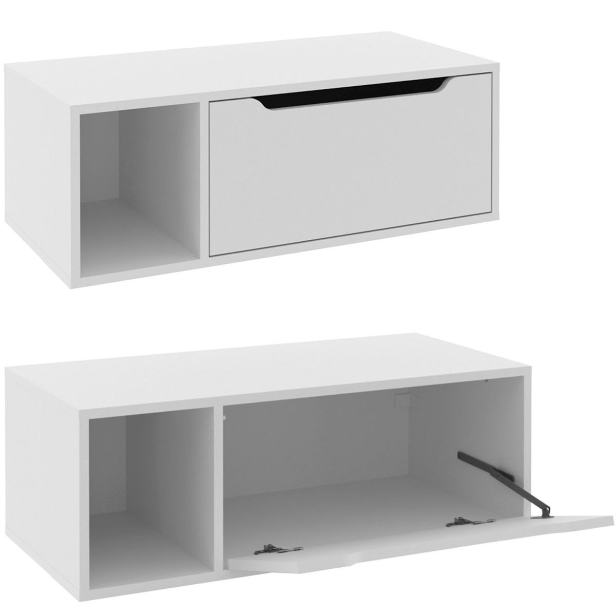 09 gabinete de banheiro 80 cm com 1 porta e nicho