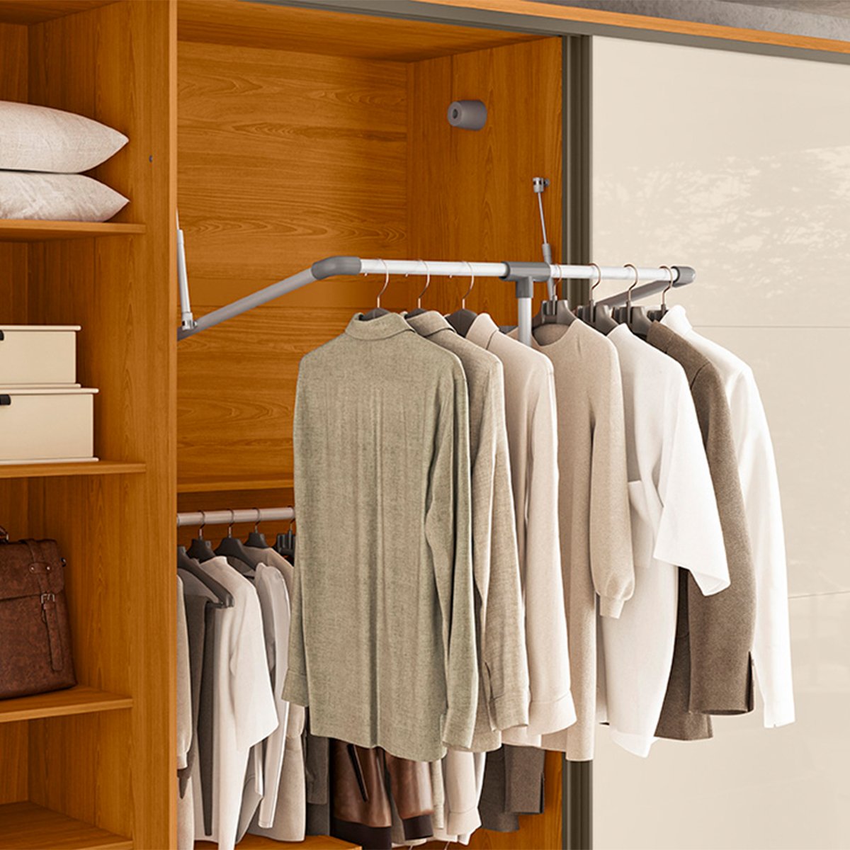 09 guarda roupa 1 porta de correr ripado espelho 100 mdf dubai