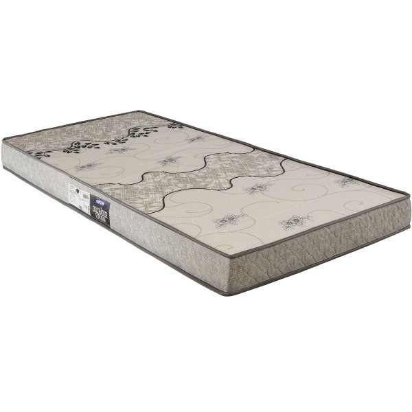 01 colchao solteiro espuma d20 88x188x12 cm double face dream