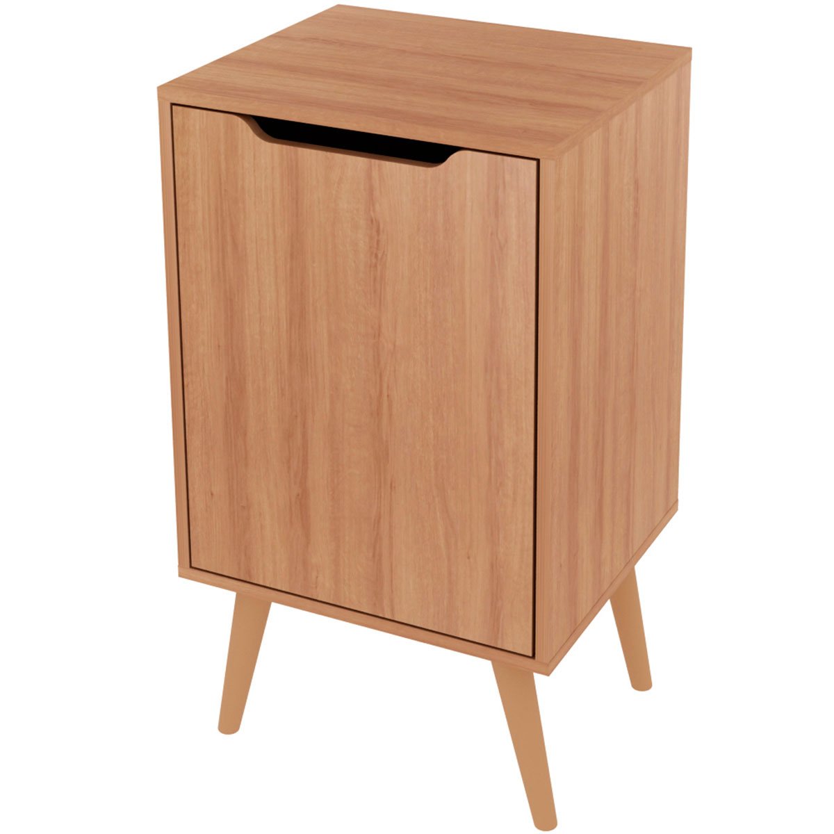 01 gabinete para banheiro 45 cm com 1 porta retro